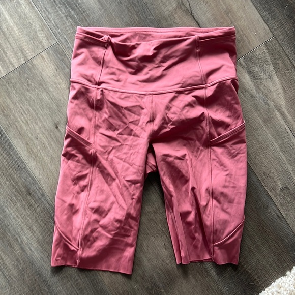 lululemon athletica Pants - Pink Biker Shorts
